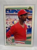 # 505 Willie McGee  St Louis Cardinals 1990 UD Baseball Cards