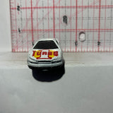White #1 Turbo Acura NSX Unbranded Diecast Car