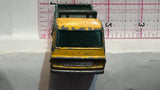 Yellow Dodge Series #4 Stake Truck  Matchbox Diecast Car