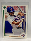 # 646 Juan Gonzalez  Texas Rangers 1991 UD Baseball card