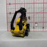 Yellow Drill Digger MBX Construction BDV72 Matchbox Diecast Car