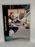 # 375 Philippe Bozon RC St Louis Blues 92-93 Parkhurst Hockey Cards