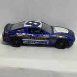 Blue #8 Sheriff 2010 Ford Mustang GT 2009 Hot Wheels Diecast Car
