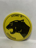Atome B Cougars Hockey Team  Button Pinback