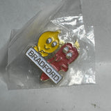 Bradford Ontario Carrot Onion  Lapel Pin