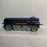 Blue Rapid Transit #8 Rail Rocket Train Car Hot Wheels Diecast Car