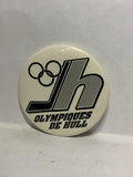 Olympiques de Hull Hockey  Button Pinback