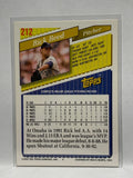 # 212 Rick Reed  Kansas City Royals 1993 Topps Baseball card