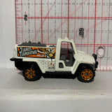 White Termite Terminators Foam Fire Truck Matchbox Diecast Car