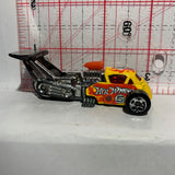 Yellow Whatta Drag #5 Hot Wheels Diecast Car