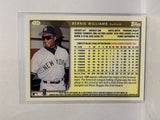 # 335 Bernie Williams  New York Yankees 1999 Topps Baseball Cards