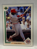# 390 Craig Wilson  St Louis Cardinals 1991 UD Baseball Cards