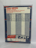 # 170 Juan Nieves  Milwaukee Brewers 1988 Fleer Baseball Cards