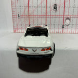 White '14 Corvette Stingray Hot Wheels Diecast Car