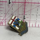 Rocky Mountain House Crest Emblem Alberta  Lapel Pin