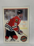 # 1 Dave Christian  Cleveland Indians 92-93 O-Pee-Chee Premier Hockey Cards