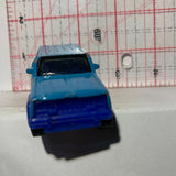 Blue Jeep Cherokee Skull Crossbones Matchbox Diecast Car