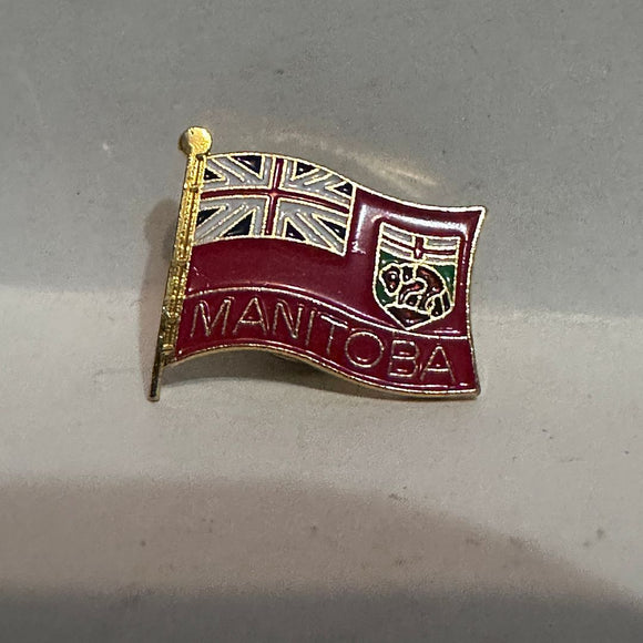 Manitoba Flag Province  Lapel Pin