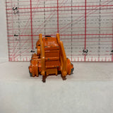 Orange Bulldozer #1365 Yatming Construction Diecast Car