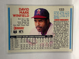 # 133 Dave Winfield  Los Angeles Angels 1992 Donruss Baseball Cards