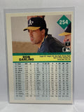 # 254 Ron Darling  Oakland Athletics 1992 Fleer Baseball Cards