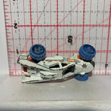 White Corkscrew Buggy X1621 Hot Wheels Diecast Car