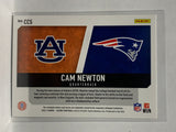 # CC5 Cam Newton Collegiate Champions Auburn Tigers New England Patriots 2021 Score Football Cards