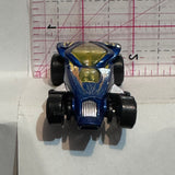 Blue Brutalistic 2006 Mcdonalds Hot Wheels Diecast Car