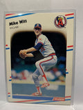 # 507 Mike Witt  Los Angeles Angels 1988 Fleer Baseball Cards