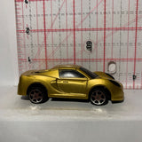 Gold Sports Racer Unbranded Diecast Car