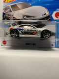 White Suburu Brz  HW J-Imports JBB55 N522 2025 Short Card Hot Wheels Diecast Car