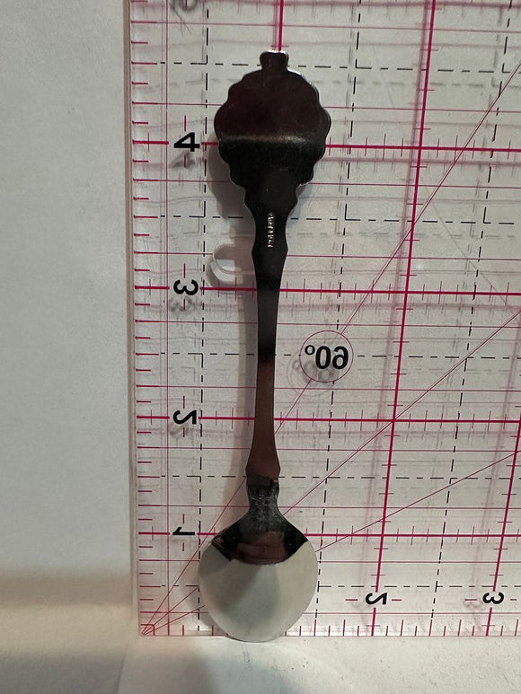 High Level Alberta Oil Derrick  Alberta Souvenir Spoon