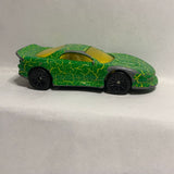 Green Lightning Chevy Camaro 1993 Mcdonalds Hot Wheels Car Diecast Car