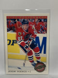 # 5 Jeremy Roenick Star Performers Cleveland Indians 92-93 O-Pee-Chee Premier Hockey Cards