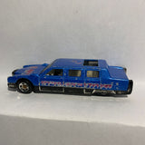 Blue Limozeen Biff Bam Boom 1990 Hot Wheels Diecast Car