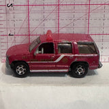 Red Fire Rescue '97 Chevy Tahoe 1997 Matchbox Diecast Car