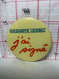 Travelin Incougnito Couger Ad  Button Pinback
