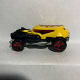 Yellow Shell Shock Attack Pack K6167 Hot Wheels Diecast Car