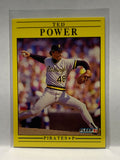 # 46 Ted Power  Pittsburgh Pirates 1991 Fleer Baseball card