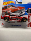 Red Sumthin Funny '71 Mustang Funny Car Mustang 60 JBB04 N521 G1 2024 Short Card Hot Wheels Diecast Car