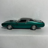 Green 1971 Dodge Charger Grennlight Diecast Car