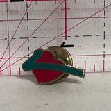 Apple Check Mark  Lapel Pin