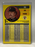 # 46 Ted Power  Pittsburgh Pirates 1991 Fleer Baseball card
