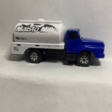 Blue White Maisto Milk Utility Van Maisto Farm Diecast Car