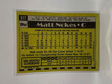 # 81T Matt Nokes  New York Yankees 1990 Topps Baseball Cards