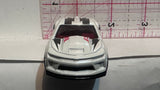 White 2018 COPO Camaro FY869 ©2018 Hot Wheels Diecast Car