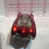 Red Mercury Tail Dragger ©2004 Mcdonalds Hot Wheels Diecast Car