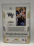 # 331 Sage Surratt Rookie Wake Forest Demon Deacons 2021 Score Football Cards