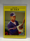 # 89 Ellis Burks  Boston Red Sox 1991 Fleer Baseball card
