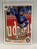 # 471 Shawn Boskie  Chicago Cubs 1991 UD Baseball card